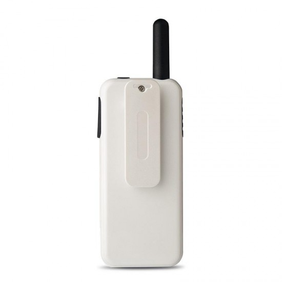 2Pcs M3 8W 8KM 400-470MHz Handheld Two Way Radio Mini Walkie Talkie 8000mAH Battery