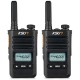 2Pcs XKB Walkie Talkie 6W Dual Band Handheld Two Way Radio Communicator HF Transceiver Amateur Ham 2Pcs XKB Walkie Talkie 6W Dual Band Handheld Two Way Radio Communicator HF Transceiver Amateur Ham