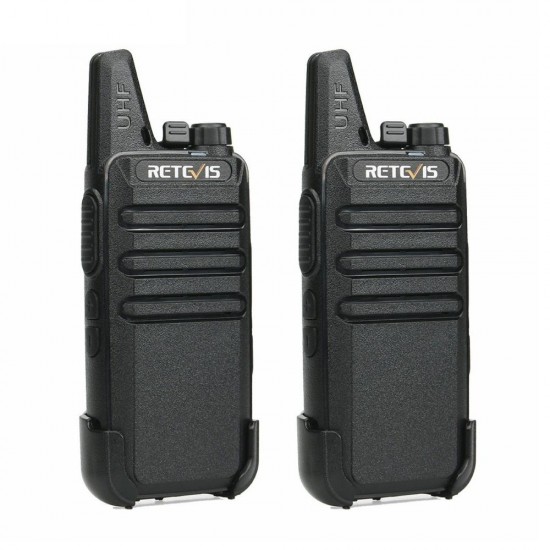 2Pcs RT22 Walkie Talkie Mini Transceiver UHF 2W VOX CTCSS DCS USB Charging Two Way Radio Communicator 2Pcs RT22 Walkie Talkie Mini Transceiver UHF 2W VOX CTCSS DCS USB Charging Two Way Radio Communicator