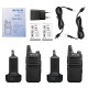 2Pcs RT22 Walkie Talkie Mini Transceiver UHF 2W VOX CTCSS DCS USB Charging Two Way Radio Communicator