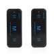 2Pcs V108 Mini Walkie Talkie Two-Way 400-470MHz FM Radio Ricetrasmittente + 2 Cuffie USB Carica