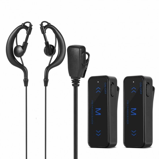 2Pcs V108 Mini Walkie Talkie Two-Way 400-470MHz FM Radio Ricetrasmittente + 2 Cuffie USB Carica 2Pcs V108 Mini Walkie Talkie Two-Way 400-470MHz FM Radio Ricetrasmittente + 2 Cuffie USB Carica