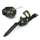 2pcs 7 In 1 Children Two Way Radio Walkie Talkie Kids Camouflage Wrist Watch