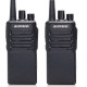 2pcs BF-V9 Mini Walkie Talkie USB Fast Charge 5W UHF 400-470MHz Ham CB Portable Two Way Radio