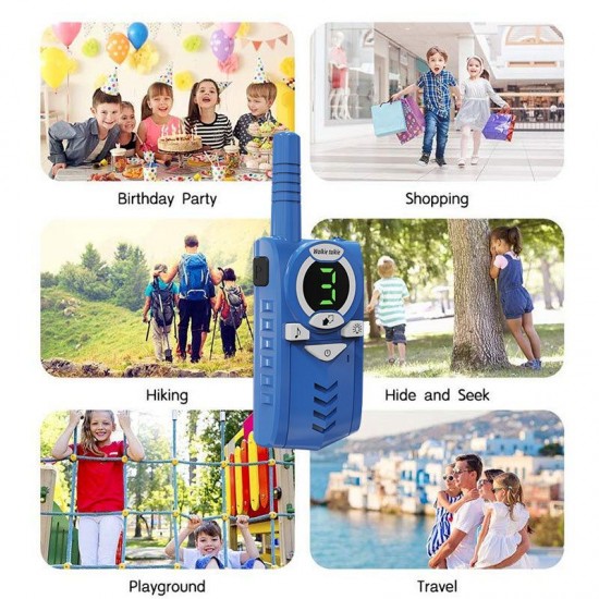 2pcs Long Rangee Max 10KM Walkie Talkie Radio Interphone Handheld Child Gift Toy