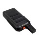 2pcs A9160 Black RT619 Mini Walkie-Talkie Station Scrambler Ultrathin Fuselage