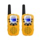 2pcs RT388 Radio Walkie Talkie 22 Channels GMRS 462-467MHz Mini Handheld Two Way Kids Radio Transceiver Built-in Flashlight