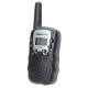 2pcs T-388 0.5W UHF Auto Multi-Channels Mini Radios Walkie Talkie Black