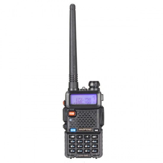 4Pcs UV-5R Dual Band Handheld Transceiver Radio Walkie Talkie US Plug