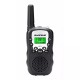 4Pcs BF-T3 Radio Walkie Talkie UHF462-467MHz 8 Channel Two-Way Radio Transceiver Built-in Flashlight Black