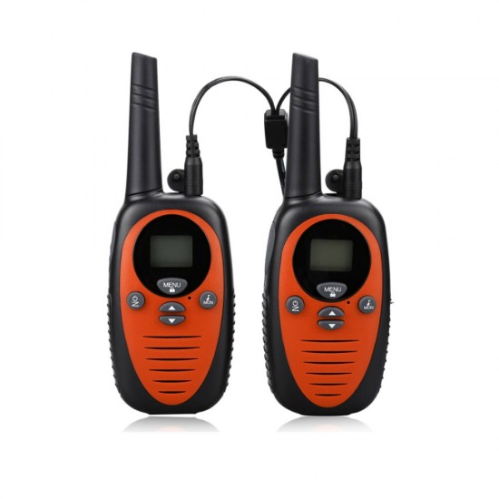 A Pair of XF-508 0.5W Mini Kids Walkie Talkie Waterproof 22 Channels 1-3km Distance Handheld Dual Band Two Way Radio Driving Civilian Interphone