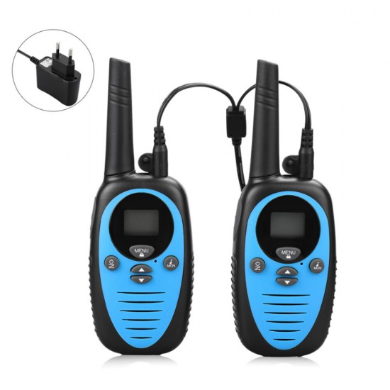A Pair of XF-508 0.5W Mini Kids Walkie Talkie Waterproof 22 Channels 1-3km Distance Handheld Dual Band Two Way Radio Driving Civilian Interphone