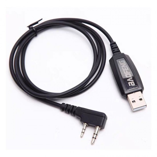 80cm Programming Cable Walkie Talkie Write Frequency Line for Walkie Talkie