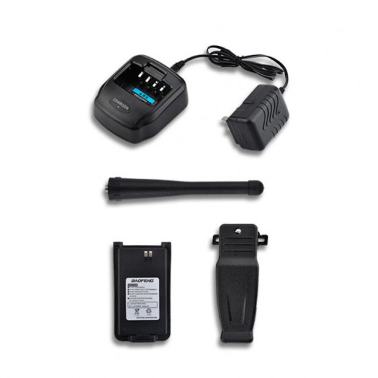 BF-658 16 Channels 400-470MHz Two Way Handheld Radio Walkie Talkie 6W 1650mAh 10km Ourdoor Civilian Intercom