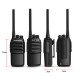 BF-C3 5W 2800mAh Walkie Talkie 400-470MHz 1-3km 16 Channels Dual Band Two-way Handheld Radio USB Charging for Outdoor Hiking Intercom