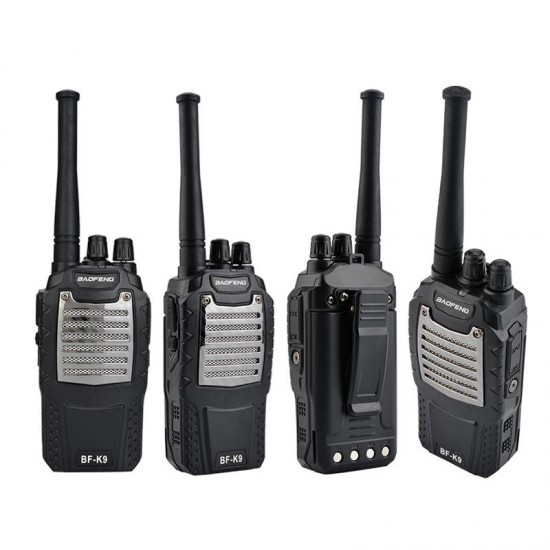 BF-K9 16 Channels 400-470MHz 1500mAh Battery Portable Two Way Handheld Radio Walkie Talkie BF-K9 16 Channels 400-470MHz 1500mAh Battery Portable Two Way Handheld Radio Walkie Talkie