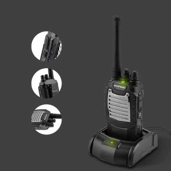 BF-K9 16 Channels 400-470MHz 1500mAh Battery Portable Two Way Handheld Radio Walkie Talkie BF-K9 16 Channels 400-470MHz 1500mAh Battery Portable Two Way Handheld Radio Walkie Talkie