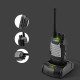 BF-K9 16 Channels 400-470MHz 1500mAh Battery Portable Two Way Handheld Radio Walkie Talkie