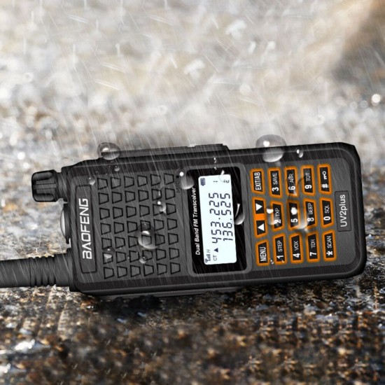 BF-UV2plus 9500mAh 5-20km IP68 Waterproof UV Dual Band Two-way Radio Walkie Talkie Outdoor Hiking Climbing Intercom Driving Civilian Interphone BF-UV2plus 9500mAh 5-20km IP68 Waterproof UV Dual Band Two-way Radio Walkie Talkie Outdoor Hiking Climbing Intercom Driving Civilian Interphone