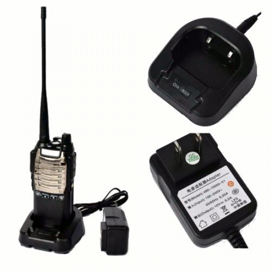 BF-UV8D 8W 2800mAh 128 Channels Handheld Walkie Talkie PPT FM 400-480MHz LED Flashlight Hotel Civilian Interphone Intercom