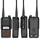 BF-UV9RPLUS 15W 128 Channels 400-520MHz Dual Brand Two Way Handheld Radio Walkie Talkie VHF UHF IP68 Waterproof Interphone