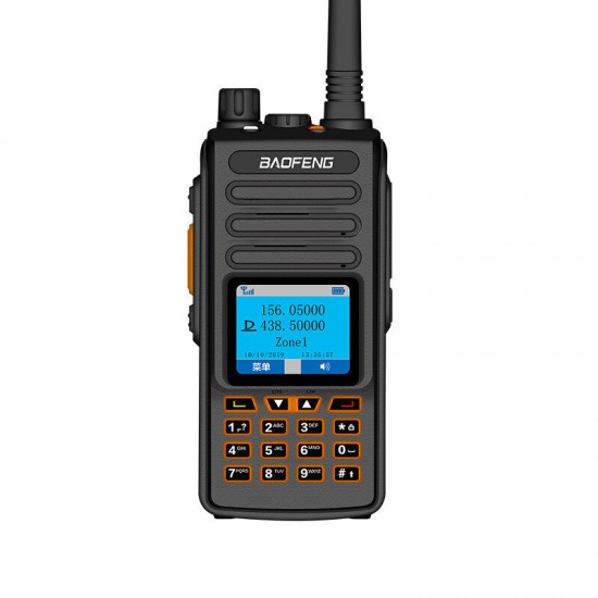 DM-S8 plus 10W 5500mAh Two-way Handheld Radio Walkie Talkie 128 Channels 403-470Mhz Intercom Driving Civilian Interphone