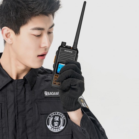 DM-S8 plus 10W 5500mAh Two-way Handheld Radio Walkie Talkie 128 Channels 403-470Mhz Intercom Driving Civilian Interphone