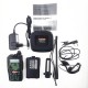 E500S Dual Band VHF136-174MHz/UHF400-470MHz Two-way Handheld Radio Transceiver Radio Walkie Talkie Digitally Tuned FM Radio