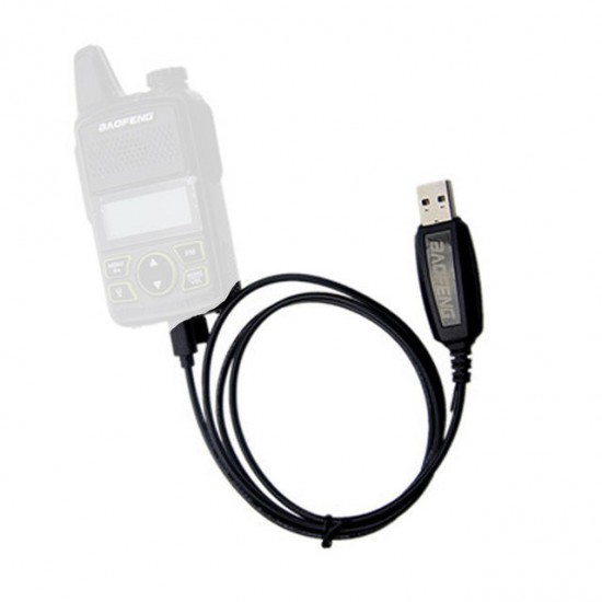 T1 USB Programming Cable Mini Walkie Talkie Write Frequency Line UHF 400-470mhz
