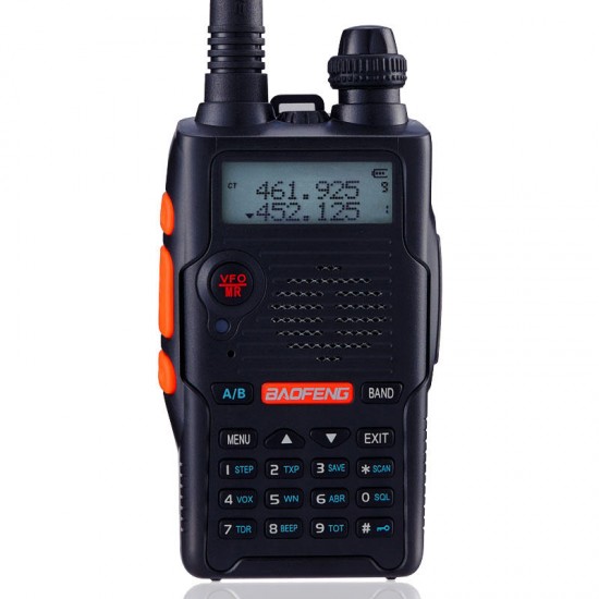 UV-5R 5th Gen 128 Channel UHF 400-520MHz Handheld Dual Band Two Way Transceiver Radio Walkie Talkie