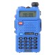 UV-5R Blue 136-174/400-480Mhz Dual Band UHF/VHF Walkie Talkie