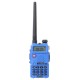 UV-5R Blue 136-174/400-480Mhz Dual Band UHF/VHF Walkie Talkie