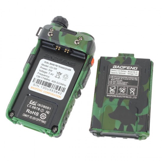 UV-5R Dual Band Handheld Transceiver Radio Walkie Talkie UV-5R Dual Band Handheld Transceiver Radio Walkie Talkie