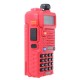 UV-5R Red 136-174/400-480Mhz Dual Band UHF/VHF Walkie Talkie