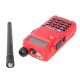 UV-5R Red 136-174/400-480Mhz Dual Band UHF/VHF Walkie Talkie