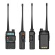 UV-5R Upgrade 8W 128Channels Walkie Talkie UV Dual Band Two-way Handheld Transceiver Radio Walkie Talkie Outdoor LED Flashlight FM Radio Hiking Driving Civilian Intercom