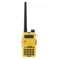 UV-5R Yellow Dual Band Handheld Transceiver Radio Interphone
