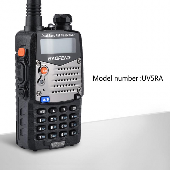 UV-5RA Handheld Mini Walkie Talkie Two Way Transceiver Radio Dual Band Full Channels