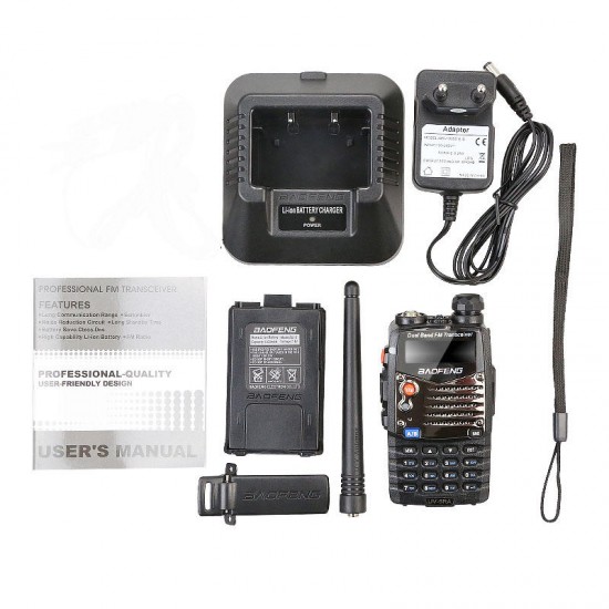 UV-5RA Handheld Mini Walkie Talkie Two Way Transceiver Radio Dual Band Full Channels