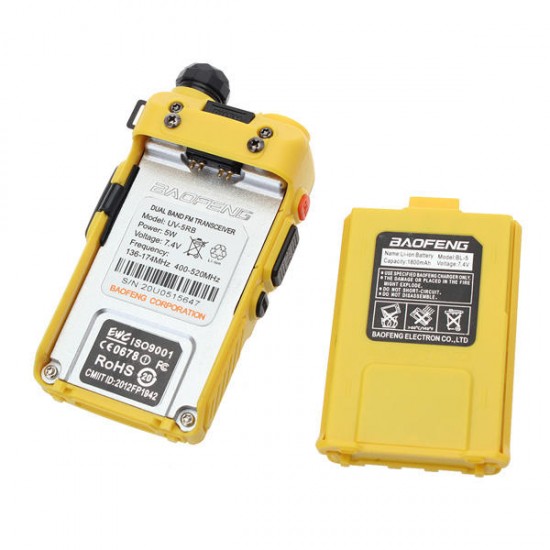 UV-5RB Dual Band Handheld Transceiver Radio Walkie Talkie UV-5RB Dual Band Handheld Transceiver Radio Walkie Talkie