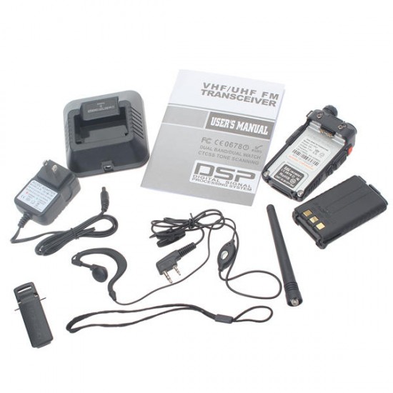 UV-5RC Dual Band Handheld Transceiver Radio Walkie Talkie