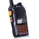 UV-6 PLUS 400-520MHz 128 Channels 7.4V Dual Band Radio Handheld Walkie Talkie Flashlight Chinese-English Language Driving Hotel Civilian Intercom