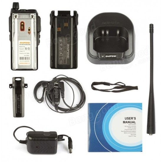 UV-82 Dual Band Handheld Transceiver Radio Walkie Talkie