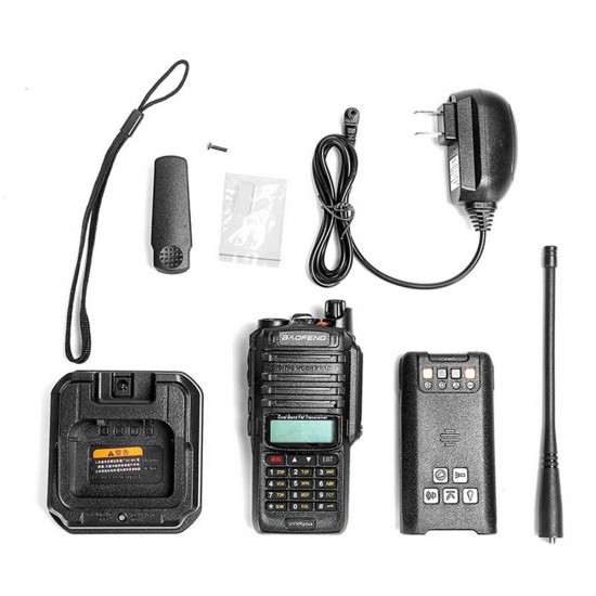 UV-9R Plus Walkie Talkie VHF UHF Dual Band Handheld Two Way Radio