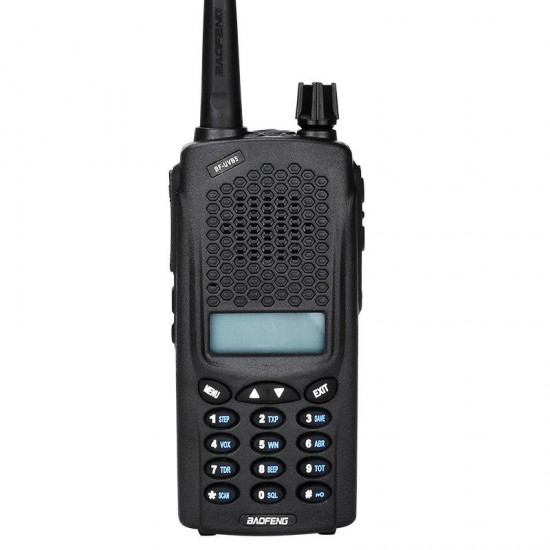 UV-B5PLUS 128 Channels 400-520MHz 10W Power Dual Band Two Way Handheld Radio Walkie Talkie