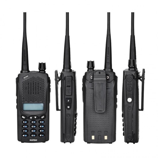 UV-B5PLUS 128 Channels 400-520MHz 10W Power Dual Band Two Way Handheld Radio Walkie Talkie