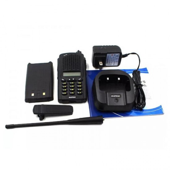 UV-B5PLUS 128 Channels 400-520MHz 10W Power Dual Band Two Way Handheld Radio Walkie Talkie