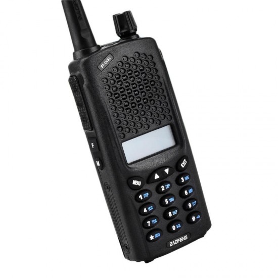 UV-B5PLUS 128 Channels 400-520MHz 10W Power Dual Band Two Way Handheld Radio Walkie Talkie