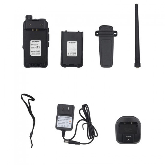 UV10R USB Charging Walkie Talkie 128 Channels Radio Walkie Talkie Civilian Intercom