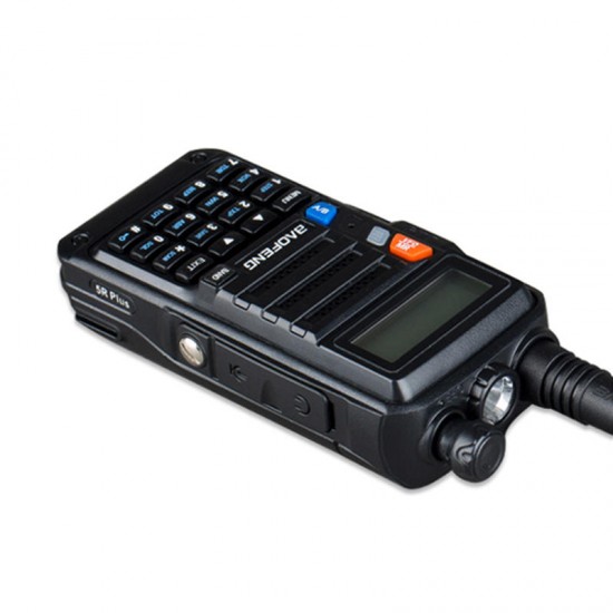 UV5R Plus 128 Channels 400-520MHz 1-6KM Dual Band Two-way Handheld Radio Walkie Talkie
